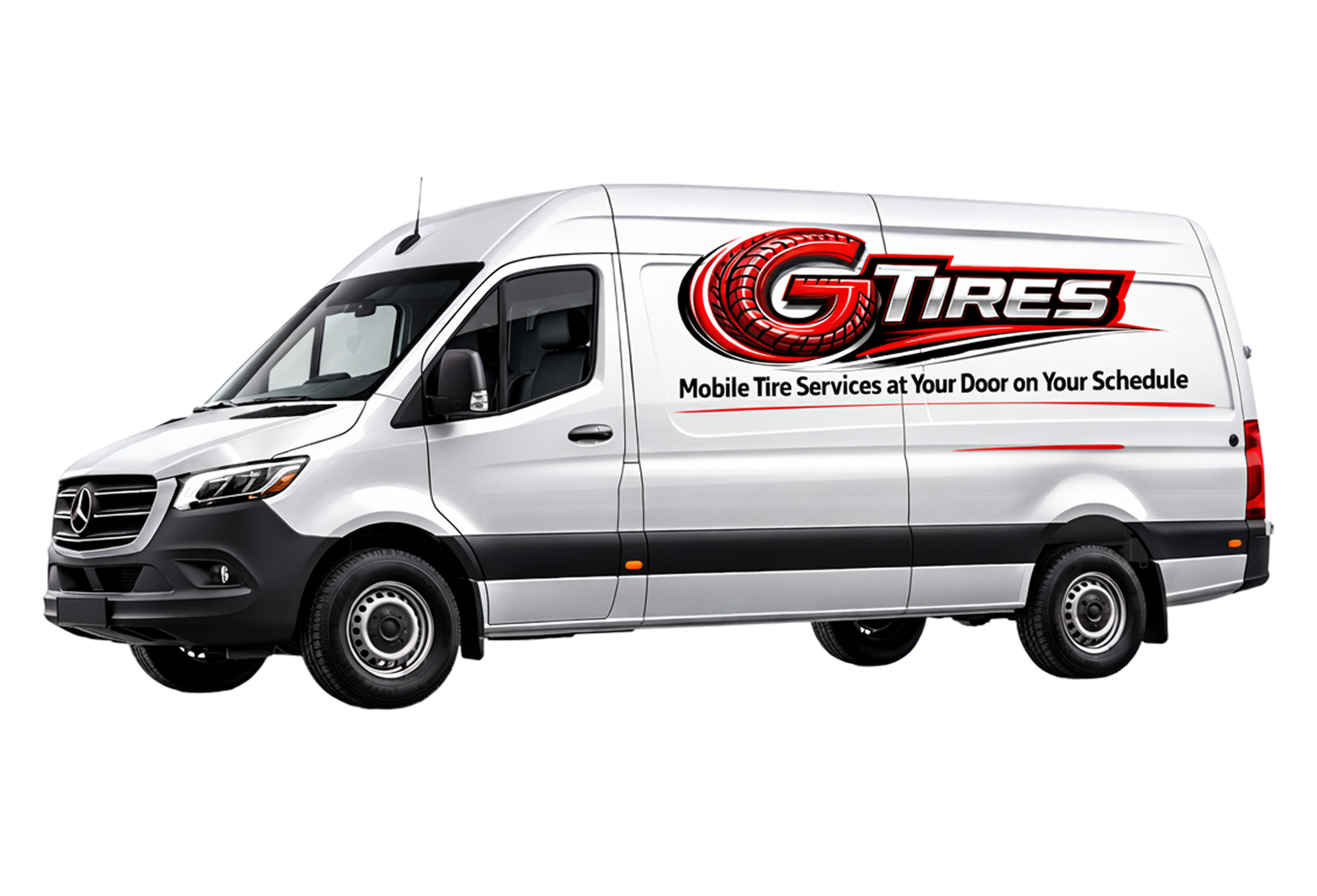 G TIRES mobile tire service van