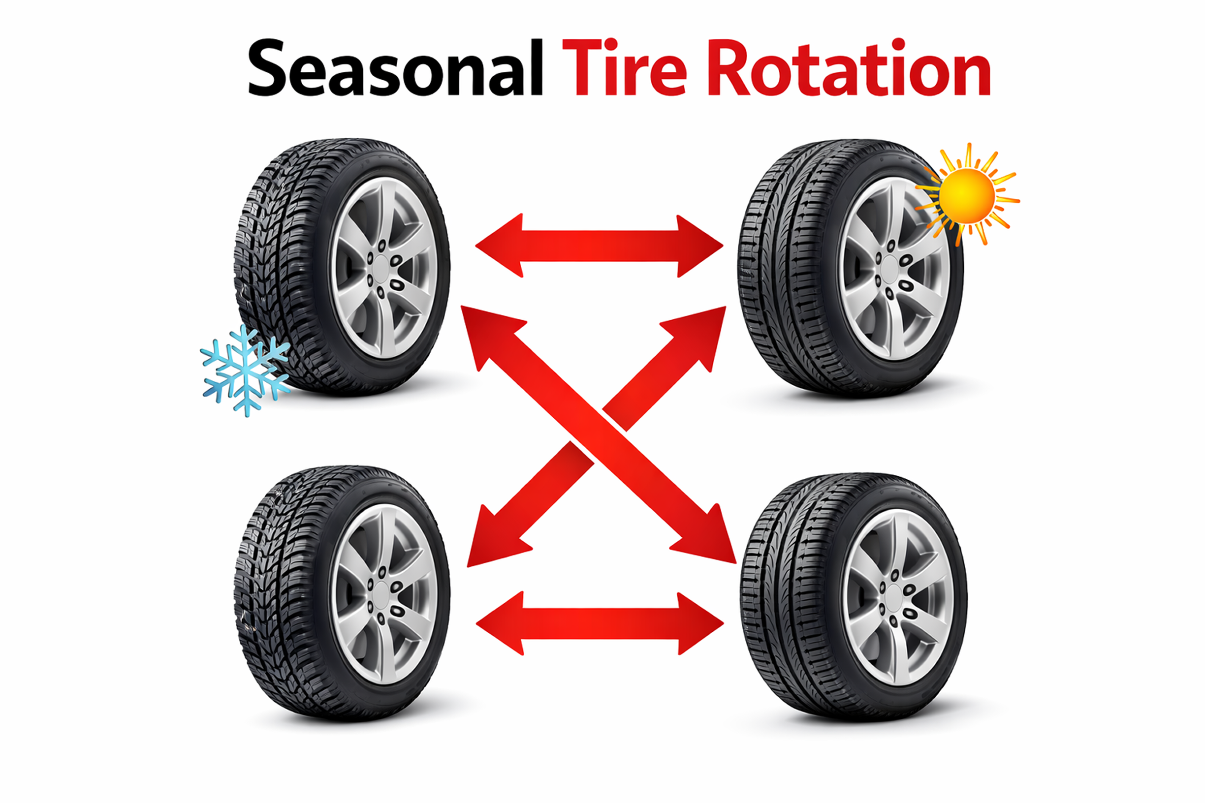 Seasonal Tire Change & Rotation